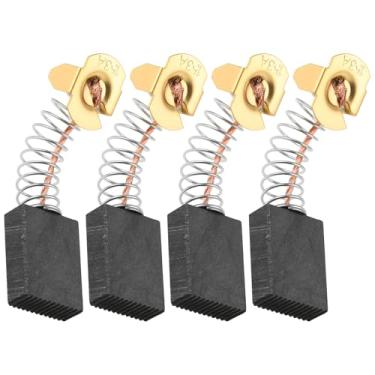 Imagem de OTOTEC 2 pares de escovas de carvão de motor rebarbadora angular 6 x 13 x 19 mm 468369 compatível com CMI Euromate C-WS 2000-230 B 2009