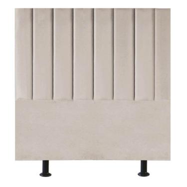 Imagem de Cabeceira Estofada De Cama Casal Box 140 Cm Maria Corino Bege