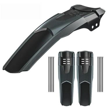 Imagem de Para-lama dianteiro/traseiro para bicicleta de estrada com pneu 700C, fácil instalação, acessórios para bicicletas.(XQ221 2PCS)