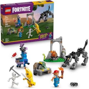 Imagem de LEGO Fortnite Acampamento de Embananado e Faísca 77075