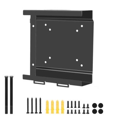 Imagem de Suporte para HP Mini PC VESA de parede e sob mesa, compatível com HP EliteDesk 800/805/705, HP Pro Mini 400/260, HP ProDesk 600/400/405, suporte de parede para desktop Mini PC para HP