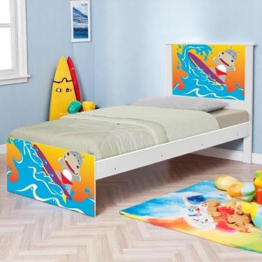 Imagem de Cama Juvenil Zap Surfista Com Colchão
