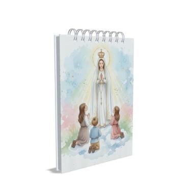 Imagem de Bloco de Anotações Católico, Nossa Senhora de Fátima, Capa 20