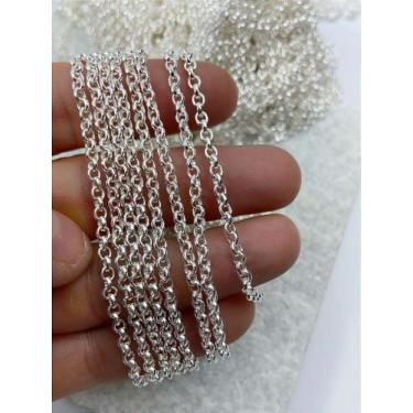 Imagem de Corrente Guarana Portuguesa Banho Prata 925 com 50 Milésimos e Verniz 