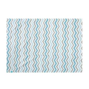 Imagem de Cobertor Infantil Onda Azul, Clingo, Azul