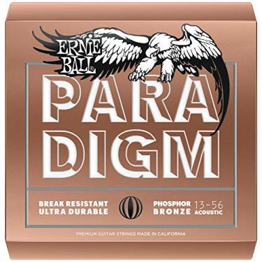 Imagem de ENCORDEAMENTO 013-056 P/VIOLAO ACO PARADIGM TENSAO MEDIA PHOSPHOR BRONZE P02074 ERNIE BALL