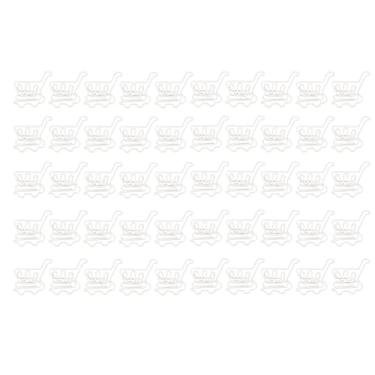 Imagem de Clipes de papel pequenos, bonitos, duráveis, de metal, branco, formato de carrinho de compras, para escritório, casa, uso diário, material de ferro, 50 peças