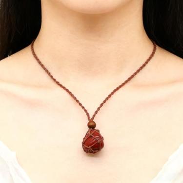 Imagem de Pingente de pedra artesanal – Joias exclusivas com propriedades curativas, ideal para espiritualidade e estilo diário