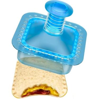 Imagem de HiYZ Cortador e selador de sanduíche – sanduicheira sem crosta – sanduicheira de manteiga de amendoim e geleia – Cortador de biscoito