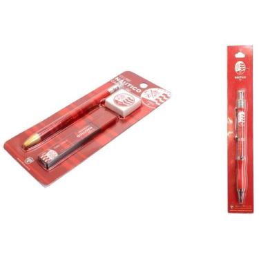 Imagem de Kit Lapiseira 2.0mm e cx 06 Grafites 01 Borracha Nautico Oficial canet