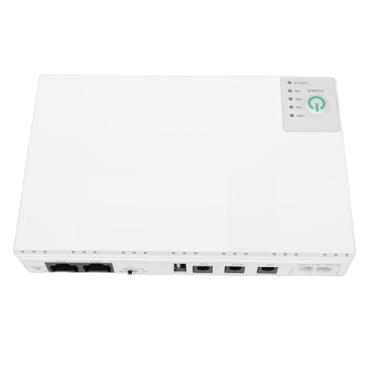 Imagem de GOWENIC Fonte de Alimentação Ininterrupta Mini UPS, Fonte de Alimentação de Backup de Bateria UPS de 8800mAh Com Saída USB/DC 5V/9V/12V para Roteador WiFi, Smartphone, Modem (plugue americano)