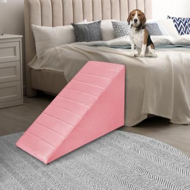 Imagem de Escadas e suportes para cães e gatos = Móveis antiderrapantes e acessórios multifuncionais de segurança para animais de estimação (ROSA)