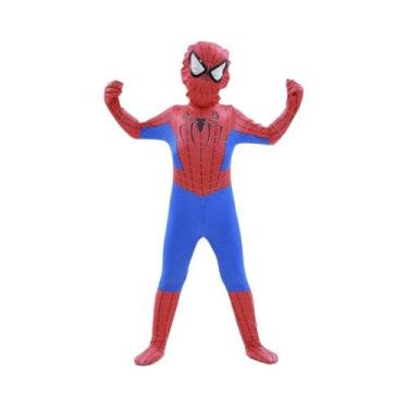 Imagem de Fantasia De Super-Herói Masculina, Macacão Cosplay De Peter Parker Par