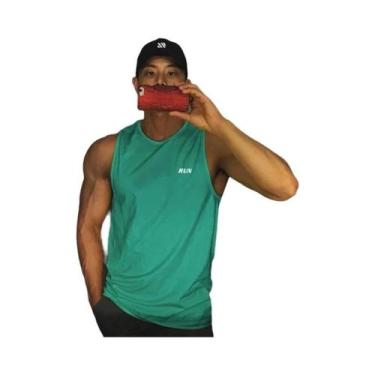 Imagem de Camiseta Regata Masculina De Verão Respirável Sem Mangas Para Academia