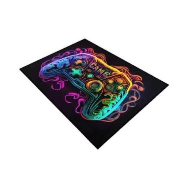 Imagem de Tapete De Jogo 3D Grande Para Meninos, Antiderrapante, Design De Contr