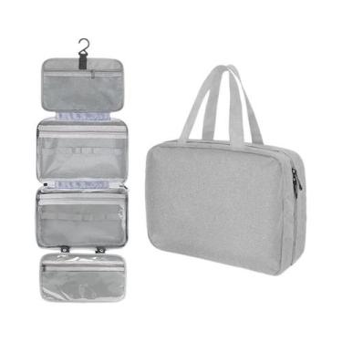 Imagem de Bolsa De Viagem Para Produtos De Higiene Pessoal À Prova d'Água De Gra
