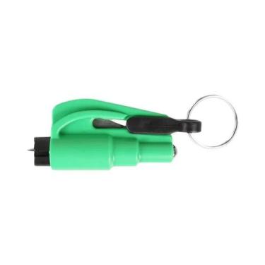 Imagem de Mini Martelo De Emergência Para Carro, Faca De Chaveiro, Cortador De C