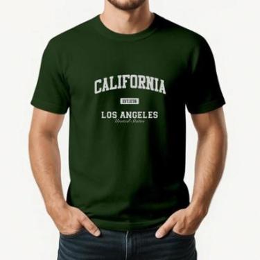 Imagem de Camiseta Masculina Algodão Premium CALIFORNIA-Masculino