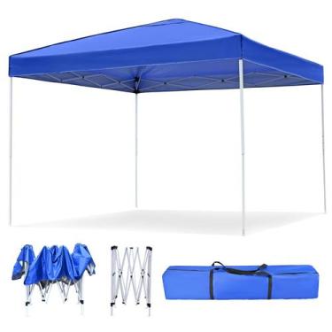 Imagem de Tenda Articulada Gazebo Dobrável 3x3 Barraca Camping Praia - Kparts Im