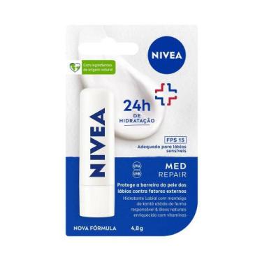 Imagem de Protetor Labial NIVEA Med Repair FPS15 4,8g