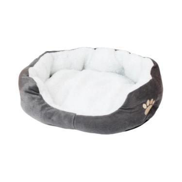 Imagem de Cama Sofá Para Cães Pequenos Lavável, Colchão De Pelúcia Quente Para G
