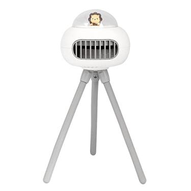 Imagem de Ventilador Sem Lâmina 4 Fio Alto Vento Flexível de Clip Polvo com Bateria 3600Mah para Carrinho Bebê Bicicleta Infantil