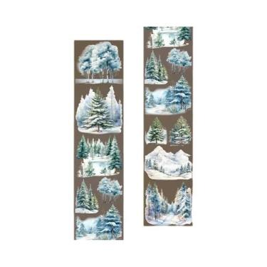 Imagem de Fita Decorativa Tree Mori 6 Estilos 1 Rolo Caixa DIY Para Scrapbook, M