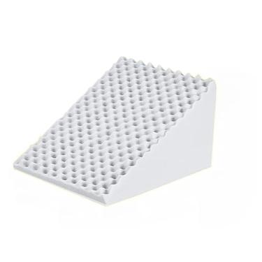 Imagem de Travesseiro Encosto Triangular Repouso Leitura Encosto Anatômico Pós Cirúrgico travesseiro triangular(1 UNIDADE)