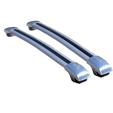 Imagem de YiXi-Partswell 2 peças de rack de teto travável barras transversais bagageiro alumínio adequado para Nissan Pathfinder R52 2013-2020 - prata