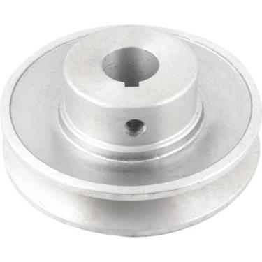 Imagem de Polia Alumínio 1 Canal Perfil A 90Mm Com Furo 3/4 - Vonder