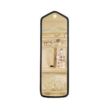 Imagem de Organizador De Joias De Viagem Dobrável À Prova d'Água Bolsa De Maquia