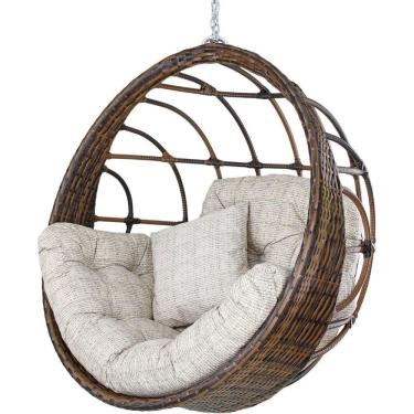 Imagem de Balanço Ninho Suspenso Hungria Argila E Fundo Palha