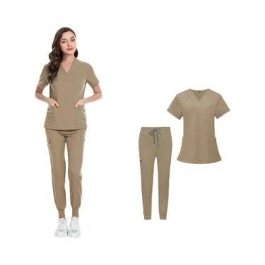 Imagem de Conjuntos De Uniformes Médicos Unissex, Roupas De Trabalho Para Doutor