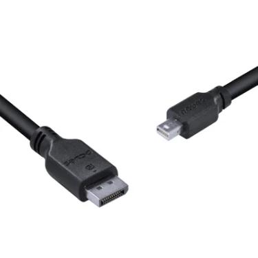 Imagem de Cabo Mini Displayport - Displayport, V.1.2, PCYES 28awg, Puro Cobre, 2M - Pmddpm-2