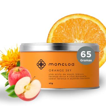 Imagem de Chá Infusão de Frutas Orange Sky Moncloa Lata 65g