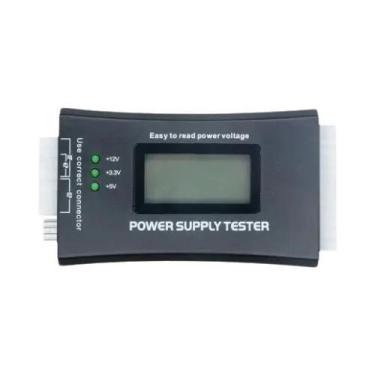 Imagem de Testador De Fonte De Alimentação Para PC 20/24 Pinos Com Display LCD D