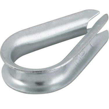 Imagem de Anilha Para Cabo De Aço (a) 3,2-1/8 1 Peça Nove54