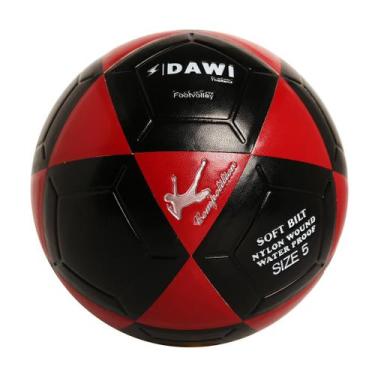 Imagem de Bola De Futevôlei Altinha Dawi Competition ft5, Vermelho, Preto