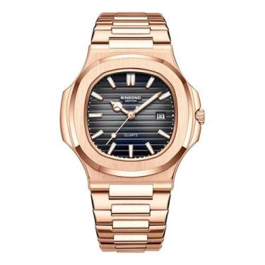 Imagem de Assista Binbang Parrot Steel Square Waterproof Glowin-the-Dar - J-One