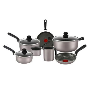 Imagem de Jogo De Panelas 7 Peças Rochedo Talent Imusa Com Revestimento Antiadre