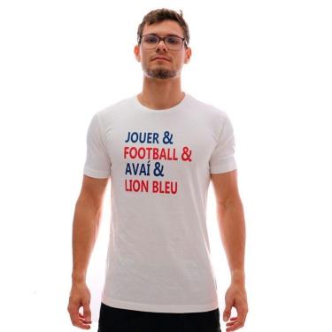 Imagem de Camiseta Umbro Avaí Torcedor Lettering Masculina-Masculino