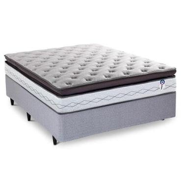 Imagem de Cama Box Casal Desmontável Herval Adapt, Molas Ensacadas, 73x138x198 c