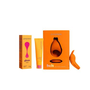 Imagem de Kit Pantynova – Belt Laranja + Gloss Aromatizado 50g