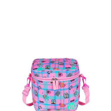 Imagem de Lancheira Grande Capricho Student School - Rosa Claro - Sestini, Rosa