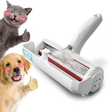 Imagem de DELOMO Removedor de pelos de animais de estima??o – Rolo de fiapos para pelos de animai...