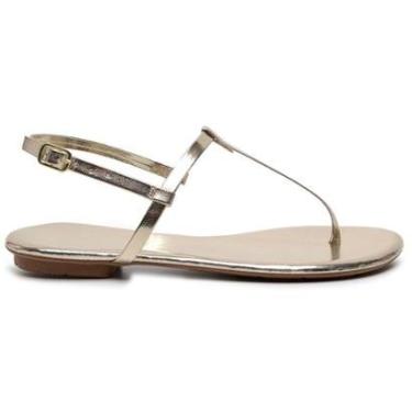 Imagem de Rasteirinha Feminina Sandalia Confortavel New Alexa Slim-Feminino