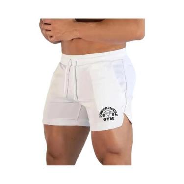 Imagem de Shorts Esportivos Masculinos De Secagem Rápida E Respiráveis Com Estam