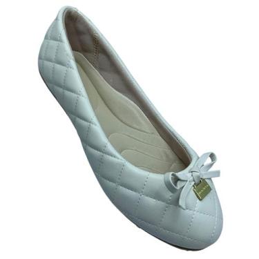 Imagem de Sapatilha Moleca Branco off com Decoração Laço - 43278, 36