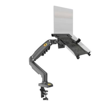 Imagem de Suporte Notebook Articulado com Bandeja e Pistão a Gás para Mesa - Nor