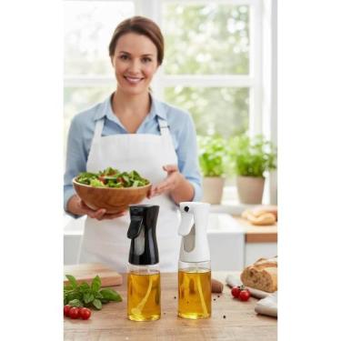 Imagem de Kit 2 Borrifador Pulverizador Óleo Azeite 200ml Cozinha - Congratulati